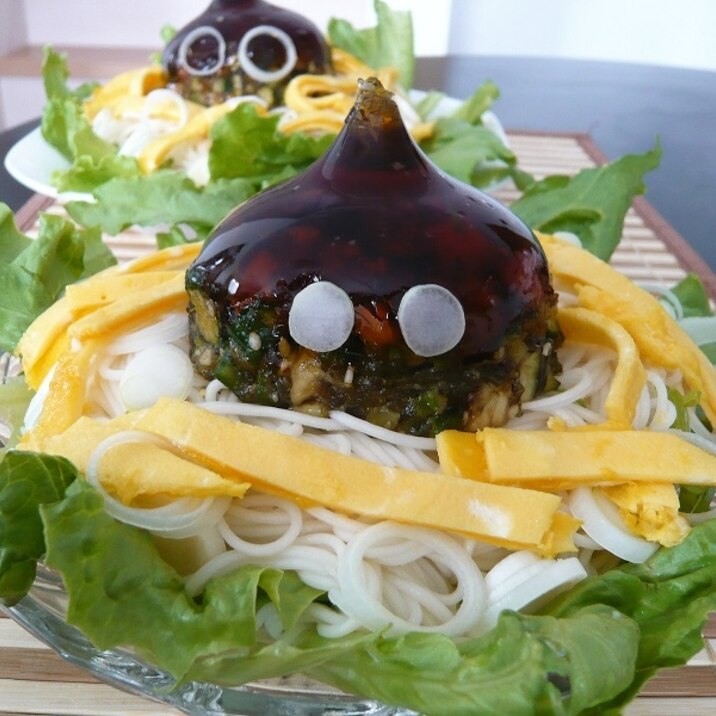 だしゼリーそうめん